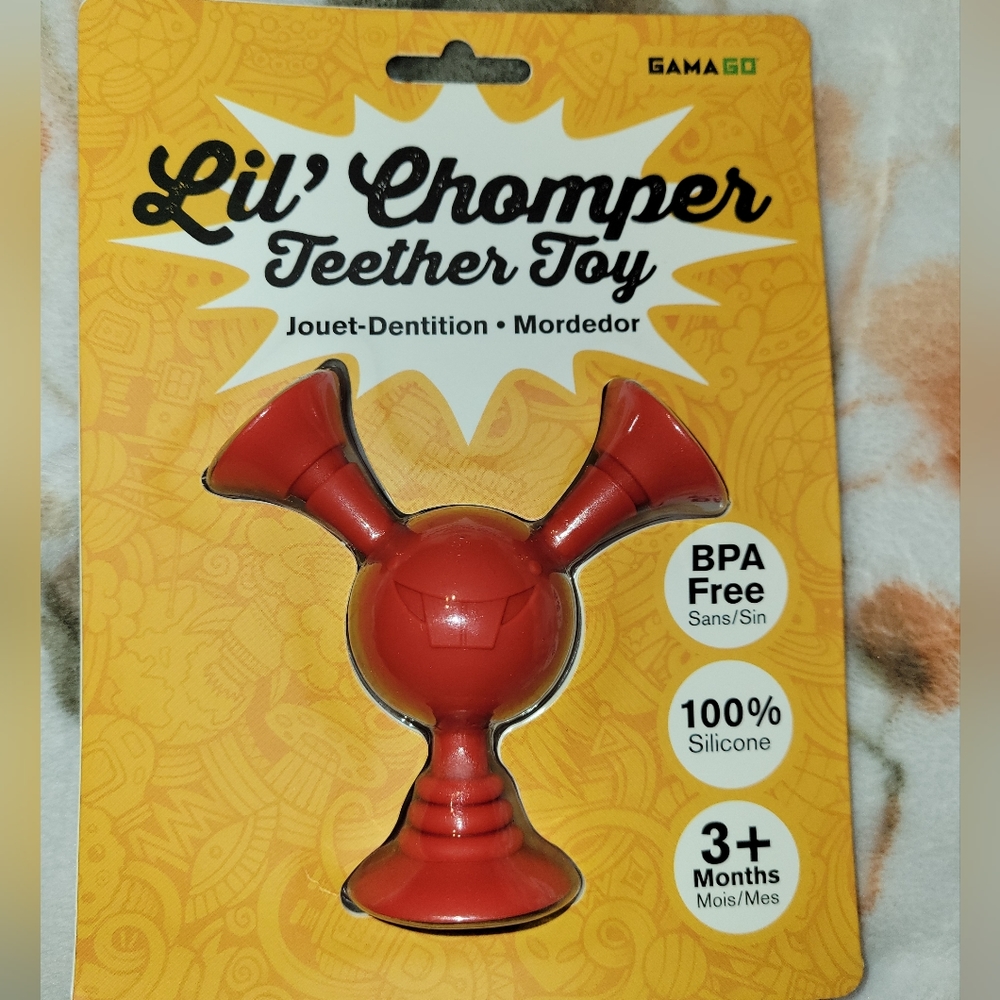 Lil Chomper Teething Toy New